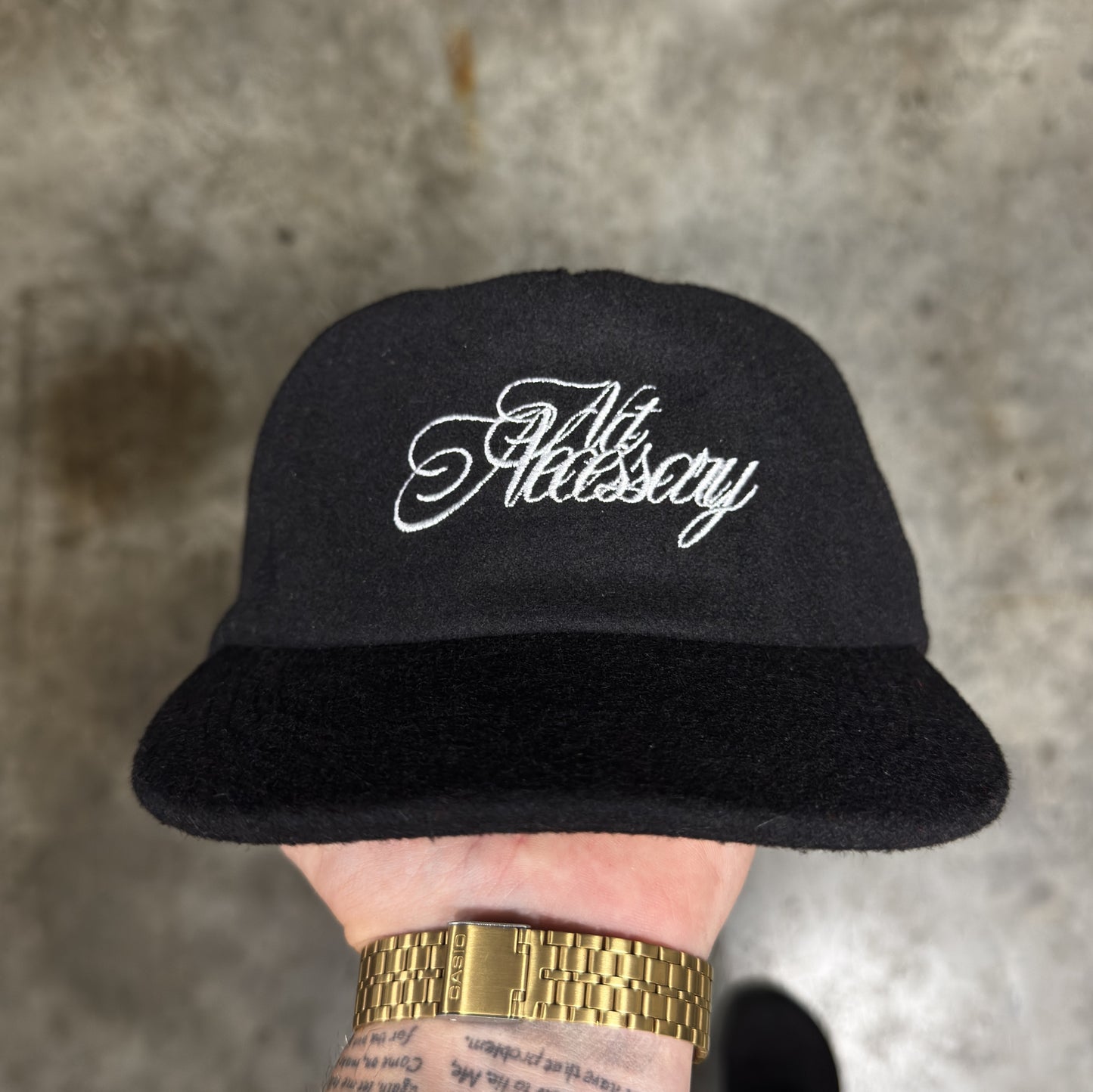 Vintage Hat - Charcoal